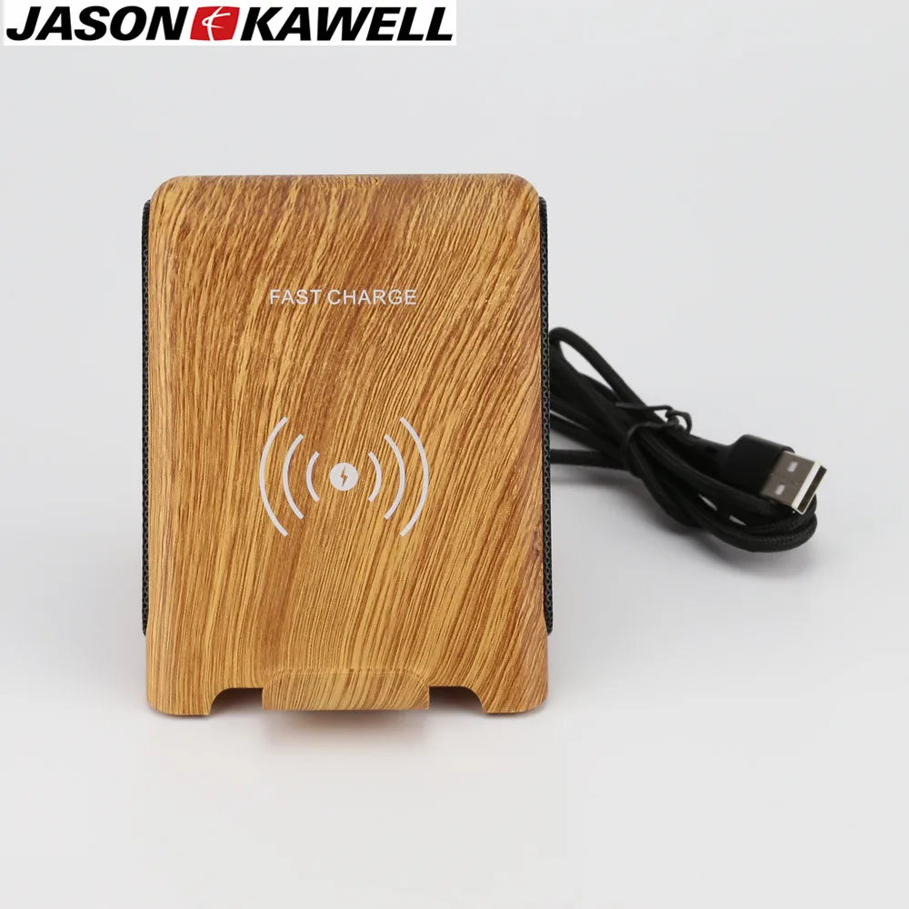  Portable Bluetooth Speaker Wireless Charger For Samsung Galaxy S10 Qi Fast Charging For iPhone 11PR