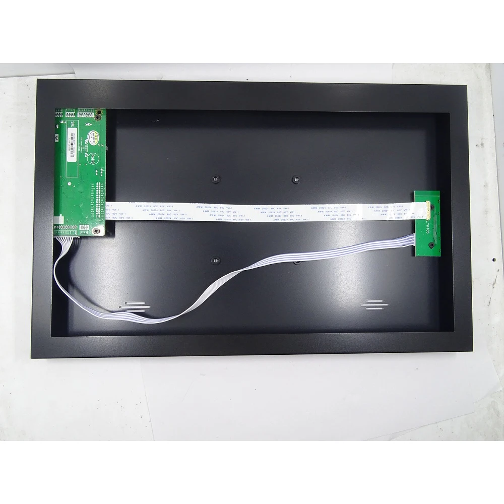 

EDP Controller board + Metal alloy back cover case box VGA HDMI-compatible kit for B156XTN07 1366x768 Panel screen 15.6" DIY