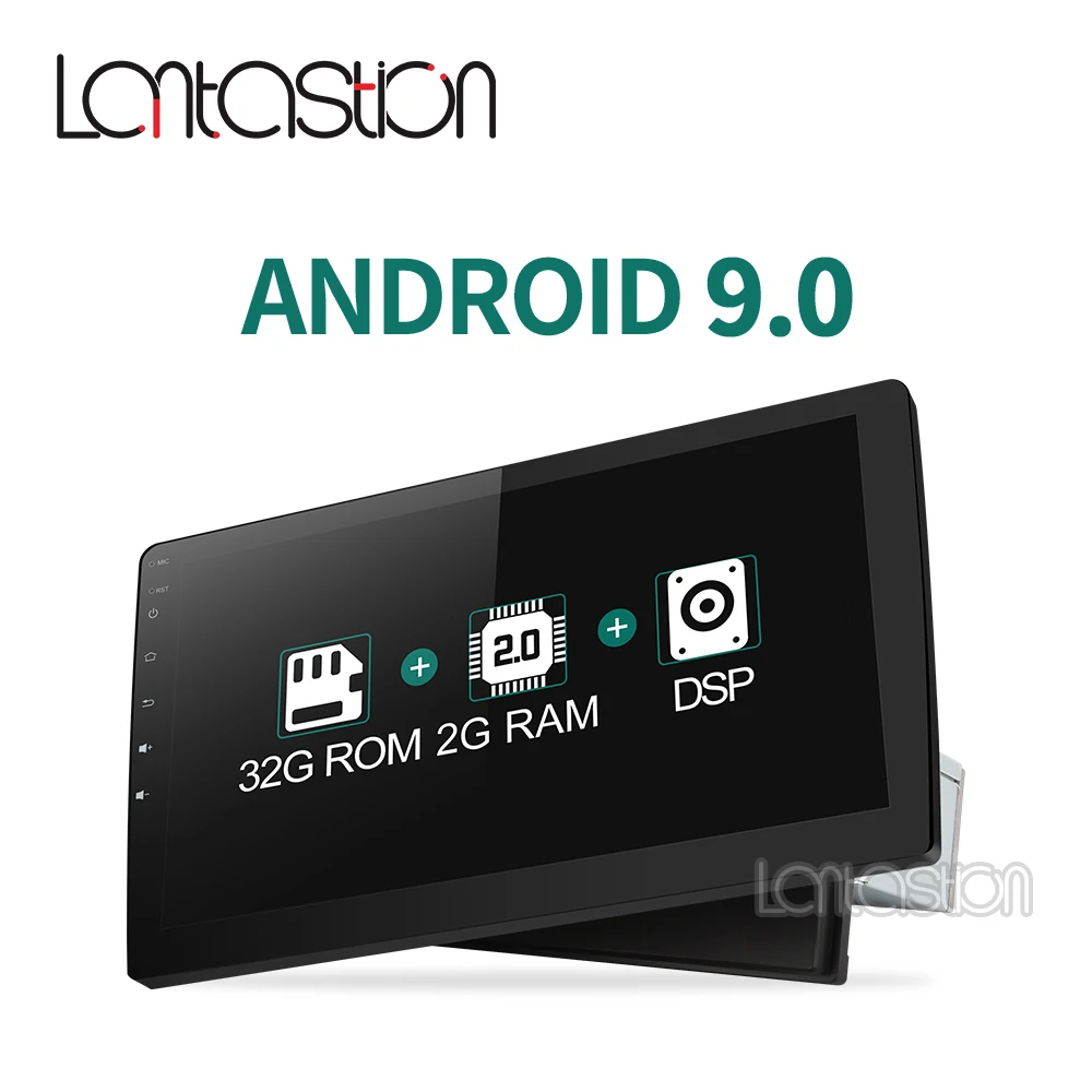 10.1 inch 2G+32G DSP android 9.0 car dvd gps navigation radio video player stereo universal multimedia 1 din | Автомобили и