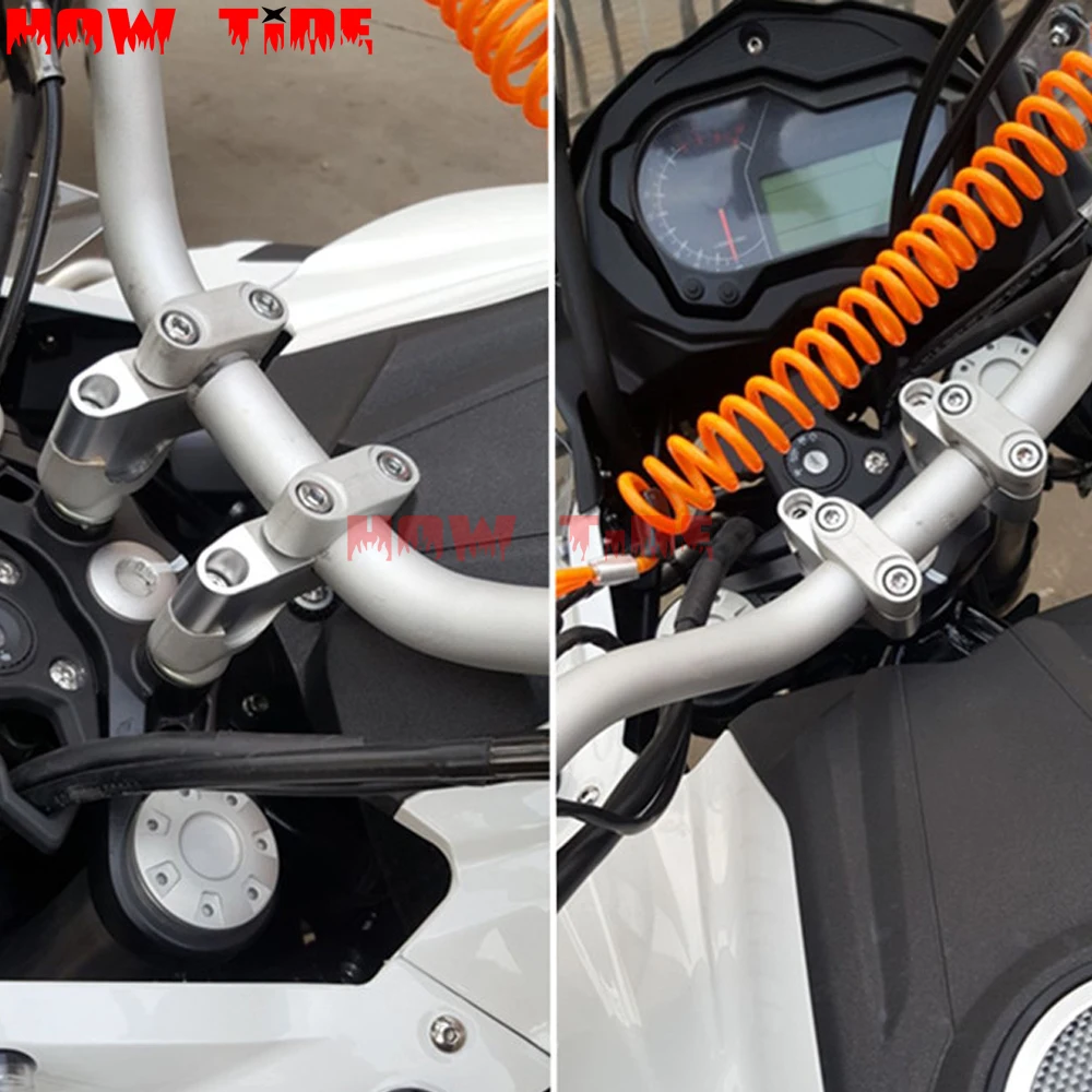 Мотоциклетные аксессуары CNC руль подставки зажим удлинитель адаптер для Benelli BJ250