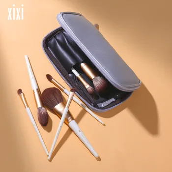 

White Moonlight Ten Makeup Brush Set Full Set of Eye Shadow Brush Blush Face Powder Brush Beauty Tools