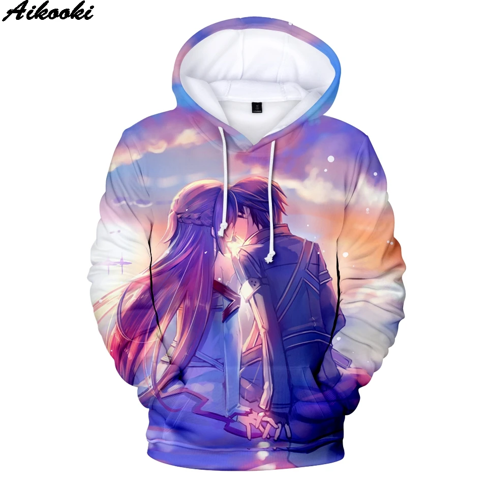 

Sword Art Online 3D Hoodies Men Women Sweatshirt 3D Sword Art Online Hoodies Men Print Sweatshirts Pullovers Oversized
