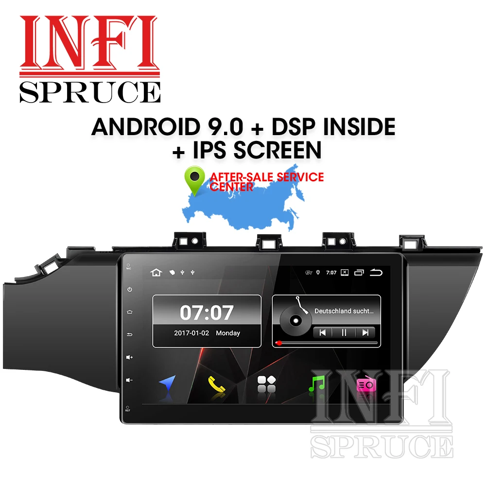 PX30 Android 9 0 автомобильный DVD для Kia K2 RIO 2017 с радио gps навигацией стерео Мультимедиа 32