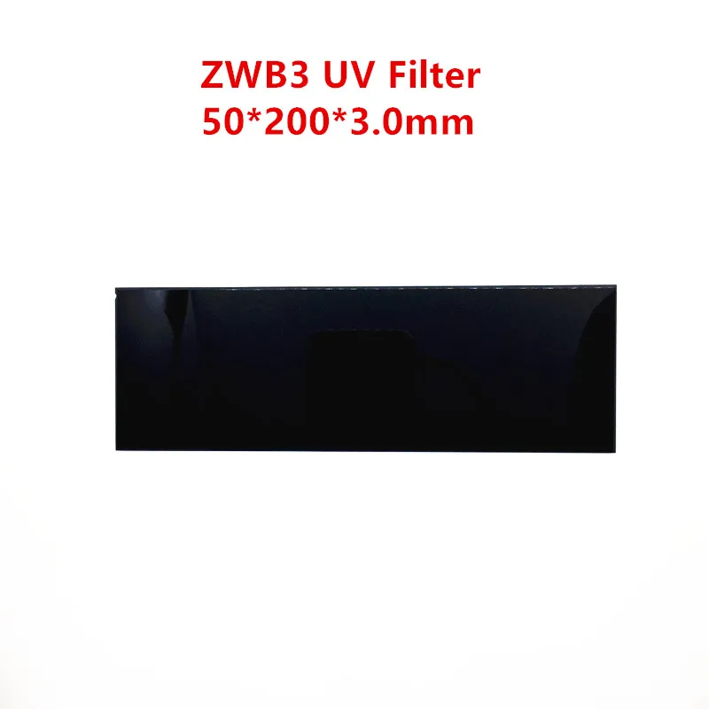 254nm ZWB3 УФ-фильтр 50*200*3,0 мм UG5 U-330 минеральная флуоресцентная лампа