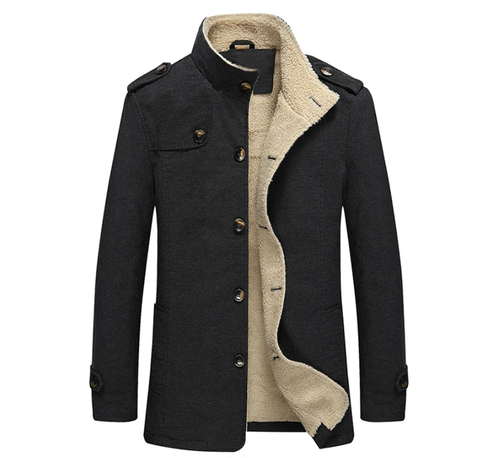 DIMUSI, зимняя мужская куртка-бомбер, Повседневная Мужская Флисовая теплая ветровка, мужская верхняя одежда средней длины, армейские тактические пальто, одежда