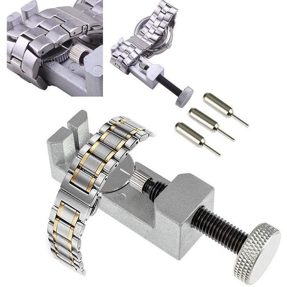 

Часы с ремонтным инструментом, металлический материал, 4 цвета на выбор