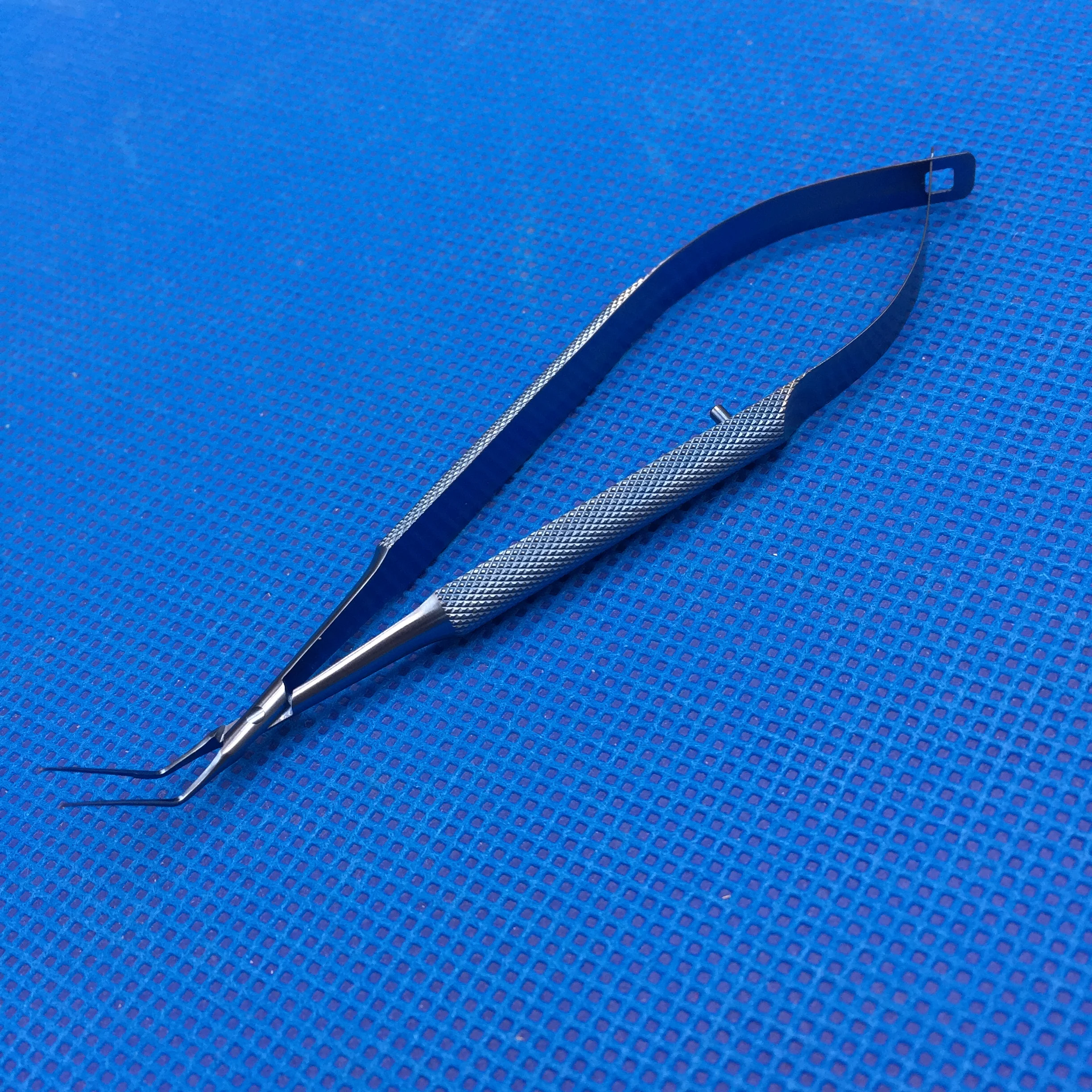 Titanium Ultrata Estilo Capsulorhexis Forcep 120mm Alça Transversal 1 pc