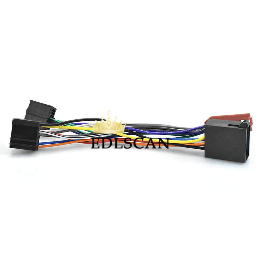 EDLSCAN автомобильный радиоприемник ISO кабель 12-106 autostereo ISO жгут проводов 12-106