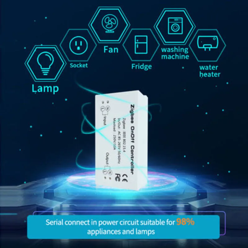 Умная электроника Zigbee/WiFi беспроводной модуль управления переключателем для Smart Hub Easy