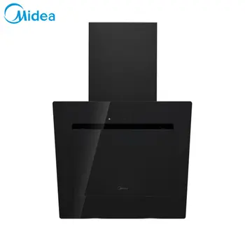 

Range Hoods Midea MH60AN582GB Hood kitchen Home Appliances Wall Mounted Black Deep Hood Type Tempered Glass