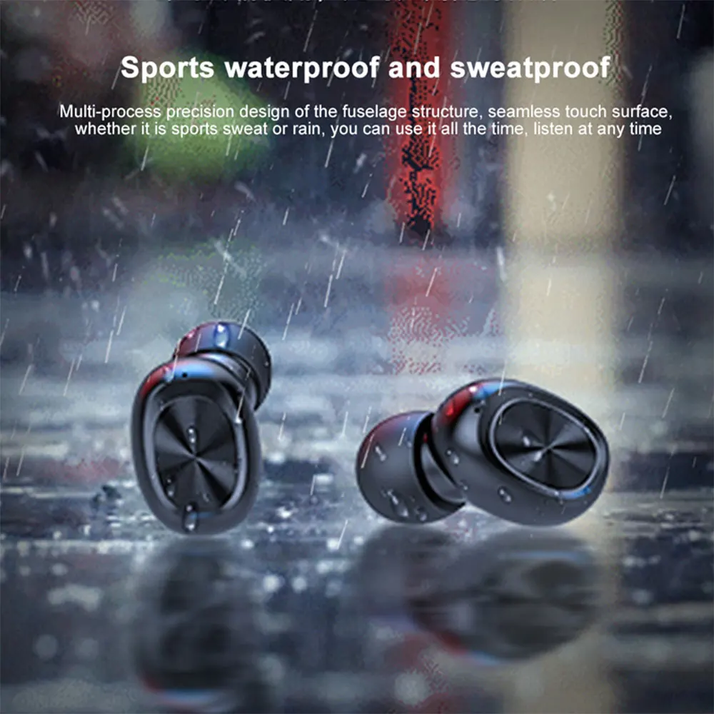 Willkey B5 Bluetooth Headphones Earphone TWS Min Wireless Earbuds Music Stereo Bass Sports Gaming Headsets with Mic for Phones