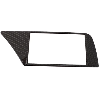 

New Carbon Fiber Interior GPS Navigator Cover Trim Fit for Audi A4 B8 A5 Q5 2009-2016