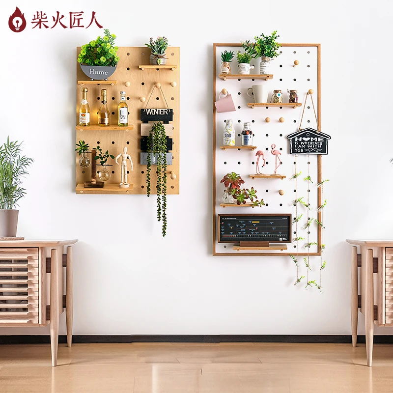  Solid Wood Cave Board Northern European Electric Meter Box Decoration Partition Kitchen Wall Hangin - 4000251581623