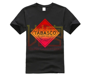 

funny t shirt men novelty tshirt Tabasco Sauce Heather T-Shirt - Label