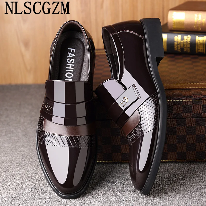 Black Penny Loafers Men Formal Shoes 2023 Designer Elevator Shoes for Men  Designer Shoes Men High Quality Zapatillas De Hombre - AliExpress