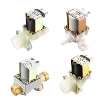

uxcell 1pc Water Solenoid Valve DC 24V Normally Closed 6/12/17/19/20/23mm Thread Quick Connect Outlet Valves