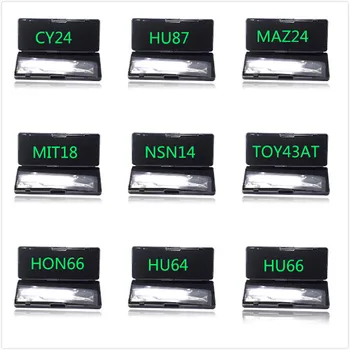 

Lishi 2 in 1 HU87 NSN14 TOY43AT HU66 TOY48 SIP22 HU100R HU92 HON66 Auto Decoder Pick Tools for Locksmith Free Shipping
