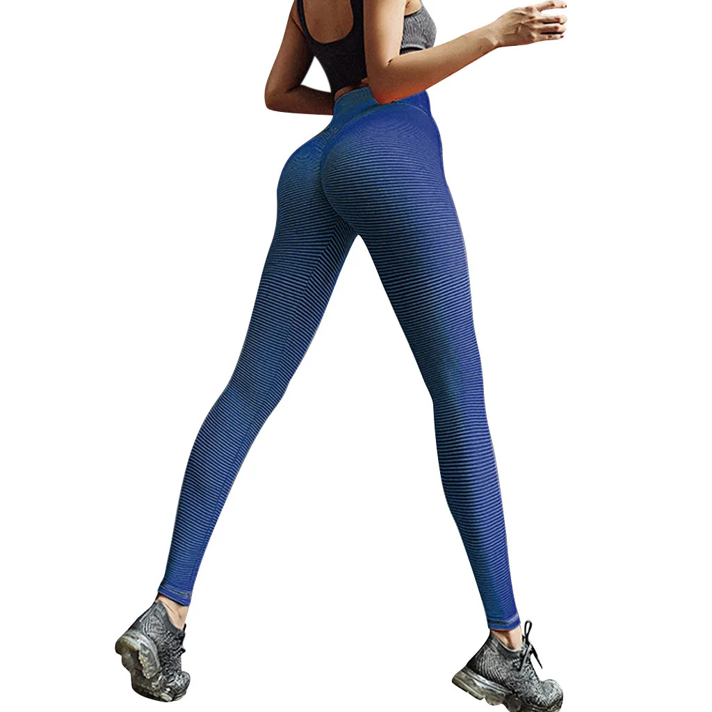 Женские спортивные Леггинсы для фитнеса, сексуальные штаны для ягодиц с высокой талией, женские леггинсы для спортзала с эффектом пуш-ап, леггинсы для похудения