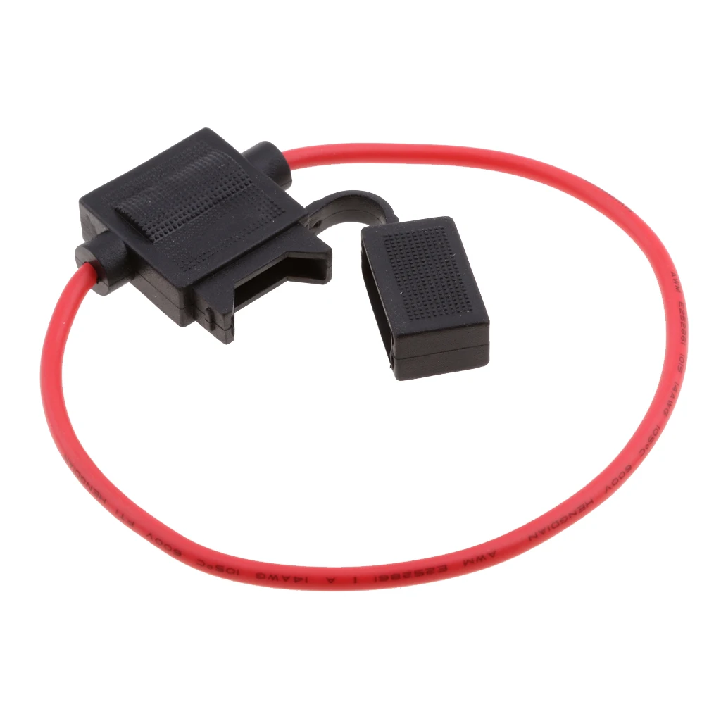 5 Set Car Truck 10 Gauge Waterproof In-line ATC Fuse Holder with 30AMP Fuses