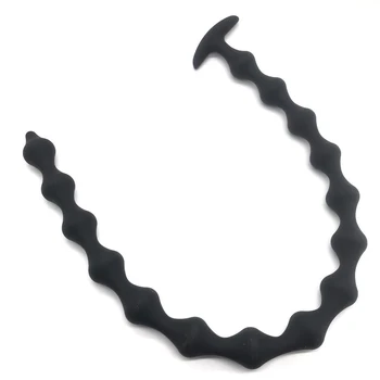 VETIRY 58cm Long Anal Beads Silicone Butt Plug Anal Balls Sex Toys For Woman Gay Male Prostate Massage Erotic Anus buttplug 4