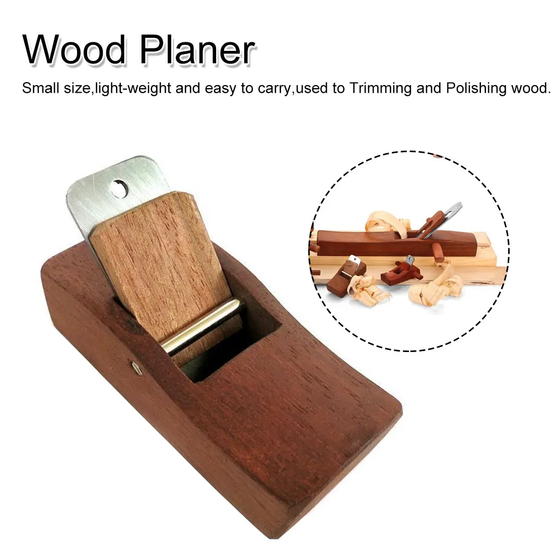 

Mini Planer Carpenter Hand Wood Planing Manual Trimming DIY Tool Woodworking Craft for Home Garden Carpenter Tool