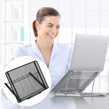 

Portable Laptop Notebook Computer Stand Desktop Lifting Clined Angle Rack Folding Cooling Rack Bracket Adjustable