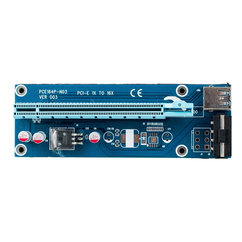 USB 3,0 PCI-E Express 1x к 16x удлинитель Riser Card адаптер Bitcoin Litecoin