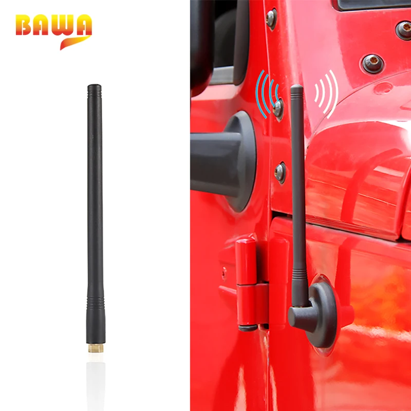 BAWA автомобильная антенна мачта для Jeep Wrangler JK 2007- 19 см AM FM радио антенны для Jeep Wrangler JL