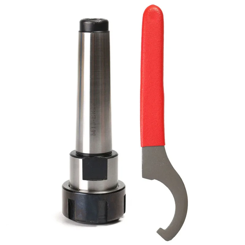 

MT3 ER25 M12 Collet Chuck Holder Fixed Turning CNC Milling Tools + 1Pc Spanner