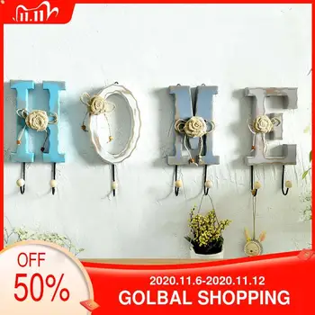 

Creative American Decorative Letters Decoration Hook Wall Hanging Wall Decoration Hallstand Ornament