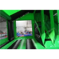 Hot Sale 5x5x3.5mh Inflatable Dry Slide Jumping Castle Bouncers House For Amusement park / Backyard Funny Party 2