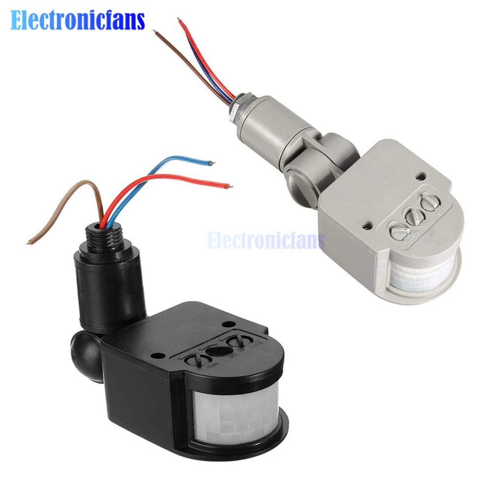 Pirモーションセンサー 12v Dc 180度回転 ライトスイッチ 自動制御 屋外用 センサー Aliexpress