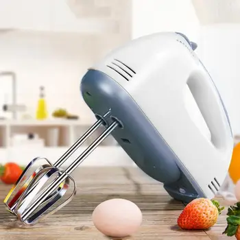 

Useful 220V Electric 7 Speed Electric Hand Mixer Whisk Handheld Egg Beater Food Whisk Mini Blenders Home Kitchen Egg Food Mixer