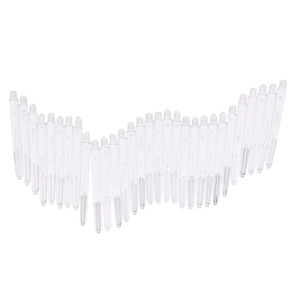 30 Pieces Universal Plastic 2BA Dart Shaft Dart Stems Assorted Color Choice 30 Pieces Universal Plastic 2BA Dart Shaft Dart Stems Assorted Color Choice