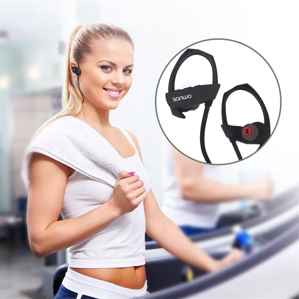 Sweatproof Wireless Bluetooth Earphones In Ear Sport For iPhone Designed For Sports Simple And Fashion F820