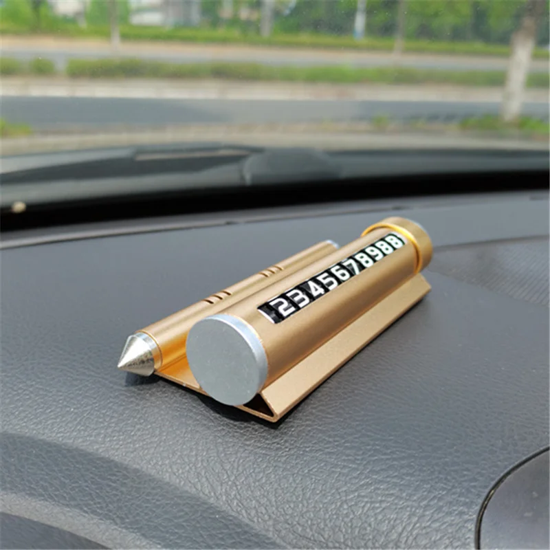 

Multifunctional Aromatherapy Bracket Parking Lot Sign Safety Hammer for Volkswagen Tiguan Passat CC Golf R20 R36 EOS