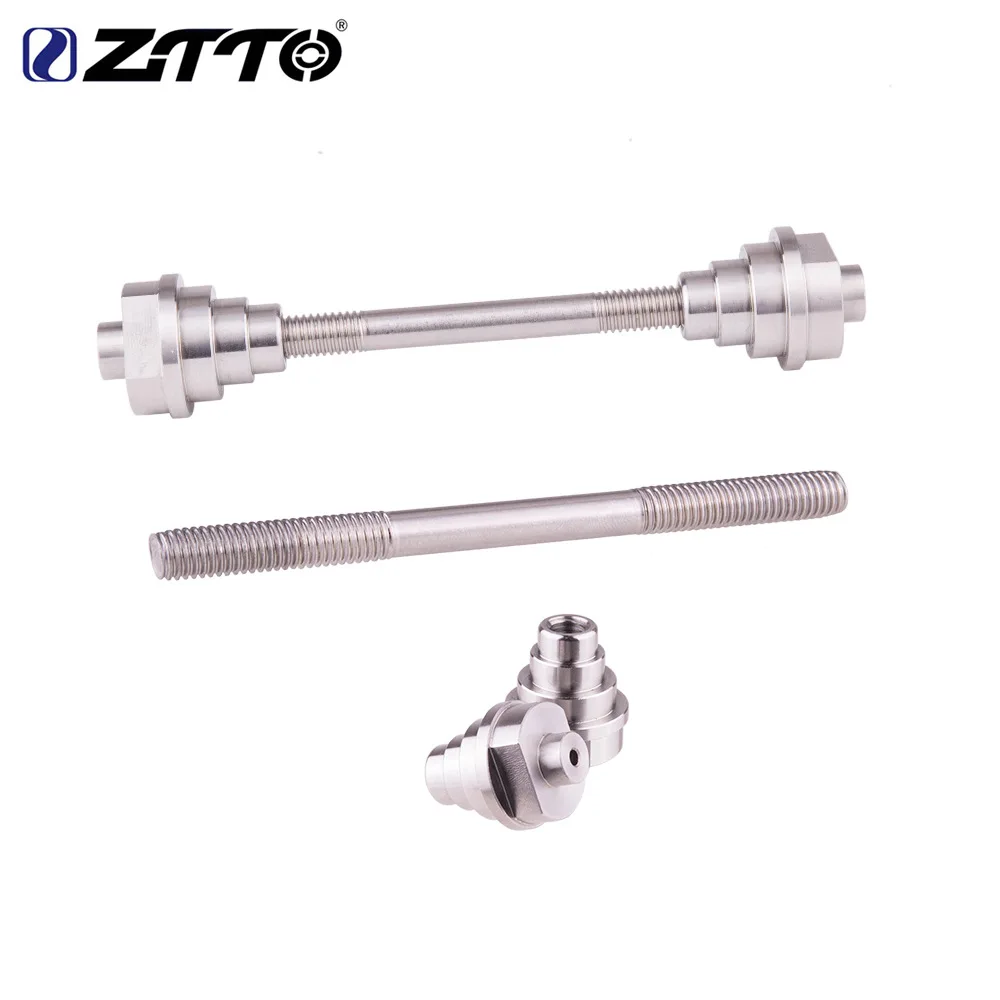 ZTTO Front Hub Truing Stand Adapter Tool 20mm 15mm 12mm Wheel To 9mm QR Thru Axle Adaptor Quick Release Hub Cycling Accessaries