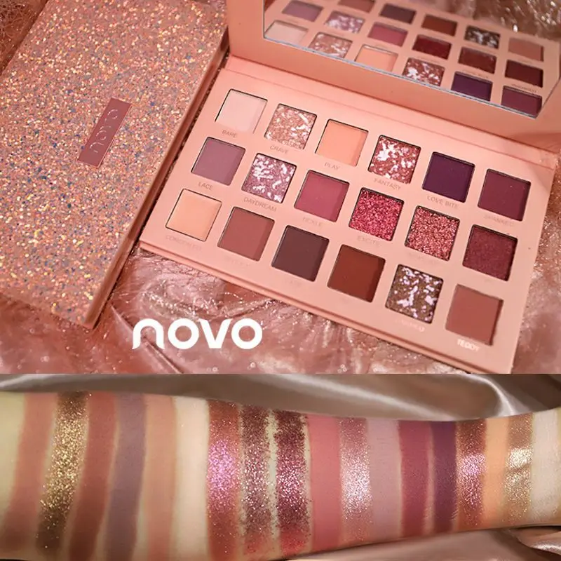 

NOVO Make-up Cinderella Crystal Eye Shadow Fairy Color Pearlescent sequins are waterproof and not dizzy