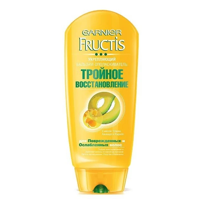Бальзам-ополаскиватель Garnier Fructis &quotТройное восстановление&quot укрепляющий для