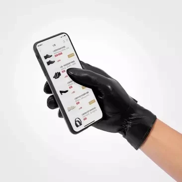 Зимние перчатки для сенсорного экрана Xiaomi Qimian из овчины(AllTouch), сохраняющие тепло, на всю ладонь, мягкие теплые перчатки для сенсорного экрана для вождения