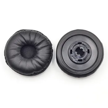 

High Quality Soft Protein Leather For Plantronics W440 W740 W745 CS540 CS545 Earpads Replacement Earmuffs Memory Foam Ew#