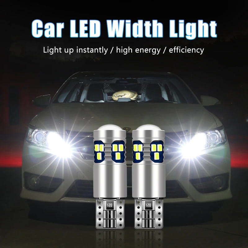 Bombilla LED T10 para coche, luz de aparcamiento Volkswagen VW Polo Jetta MK6 Passat B5 B6 B7 Tiguan MK2 Touareg Touran, accesorios, 2 uds.|Lámpara de señalización| AliExpress