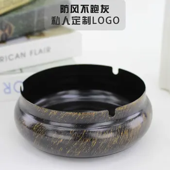 

Iron ashtray bar KTV Internet cafe personalized metal large living room bedroom household ins ashtray
