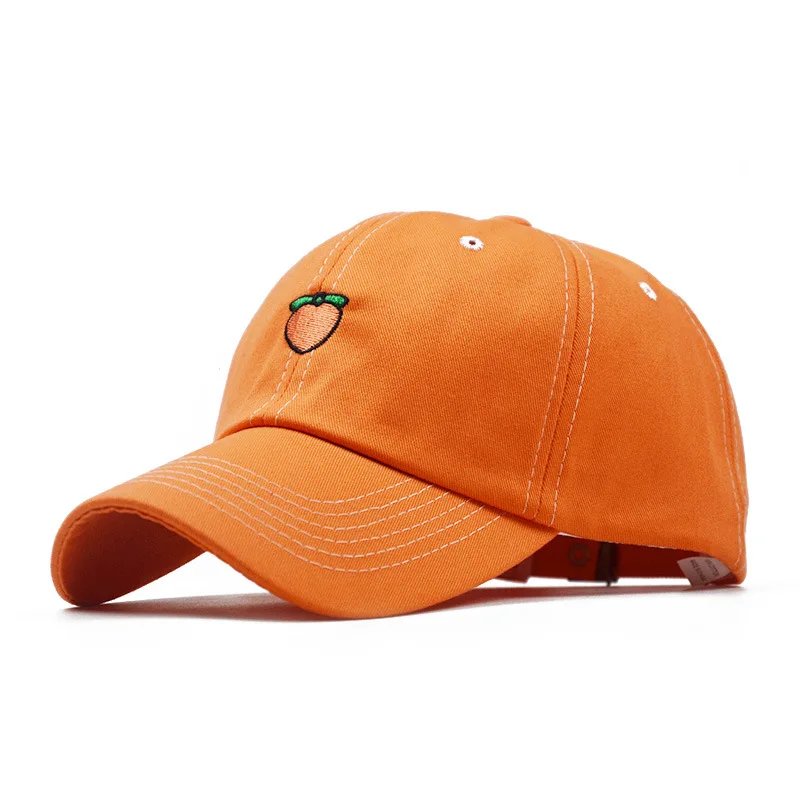 

Fashion Fruit Baseball Cap Women Men Snap Back Trucker Cap Casquette Purple Yellow Orange Green