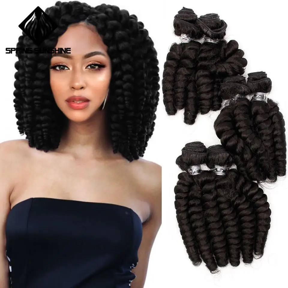 Spring Sunshine Loose Wave Soft Funmi Synthetic Hair Weaves 6