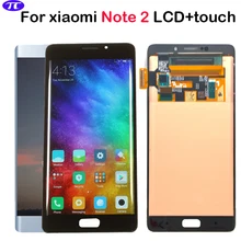 AMOLED Для 5," Xiaomi mi Note2 lcd для Xiaomi mi Note 2 специальное издание mi Note 2 lcd дисплей кодирующий преобразователь сенсорного экрана в сборе