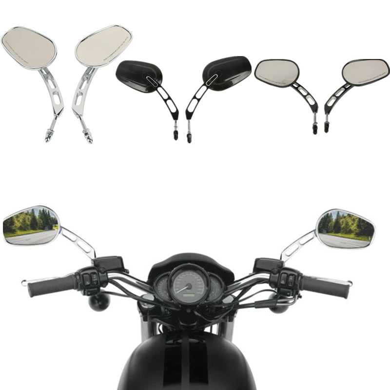 Мотоциклетные зеркала заднего вида для Harley Road King Touring XL883 Sportster Fatboy