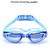 Gafas de natación antiniebla UV HD para Hombre y mujer, lentes ajustables de silicona, para buceo y piscina ► Foto 2/6