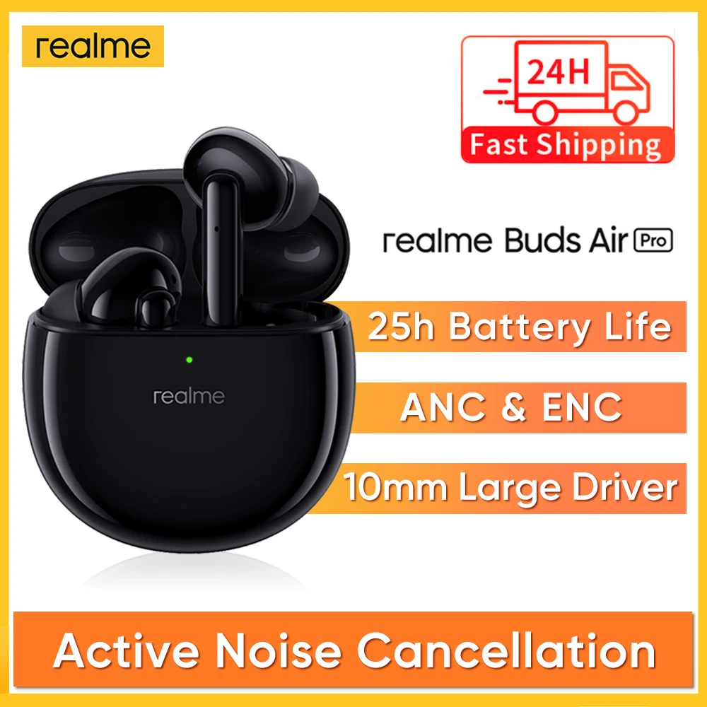 TWS наушники realme Buds Air Pro с активным шумоподавлением и поддержкой Bluetooth 5 0 10