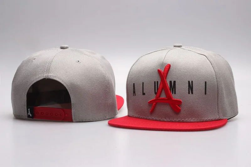 Серый Горячая Snapback Кепка s Tha Alumni Бейсбольная Кепка Snapback мужские Золотые спортивные шапки в стиле хип-хоп новая регулируемая бейсболка Bone - Цвет: Серый